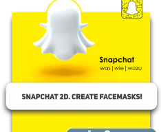 Snapchat 2D. Create facemasks! - Programming for children in London